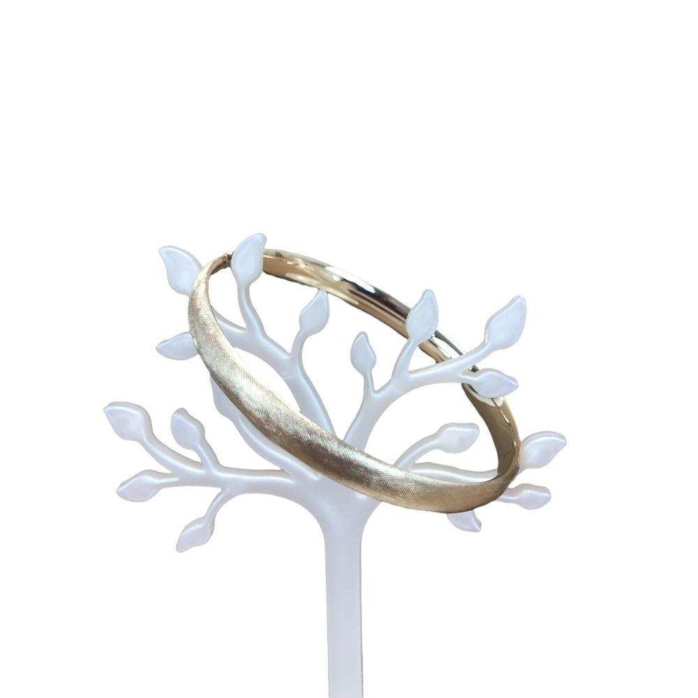 Gold Binder Bros. BB 14k Bangle Bracelet Matte Gold Finish